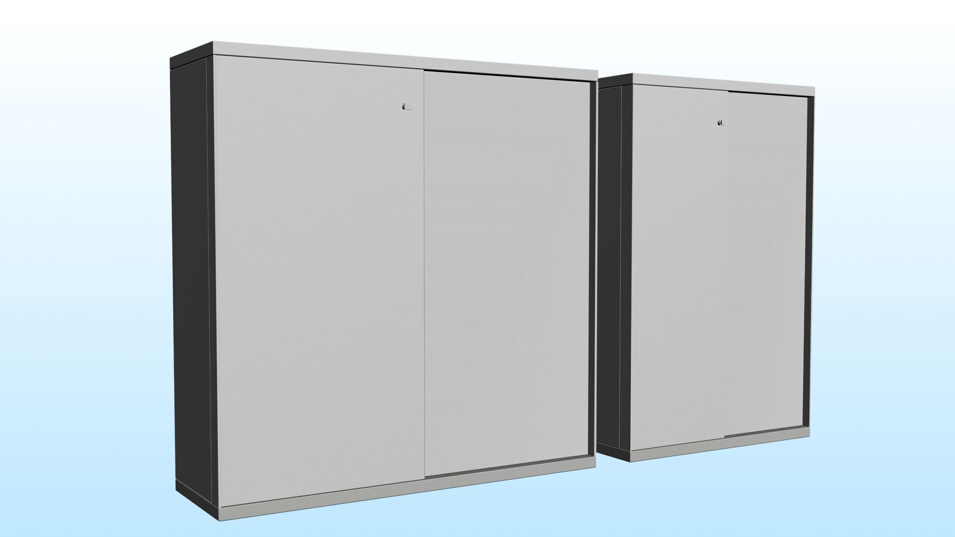 OFFICE STORAGE COMBO 03 3D model_4