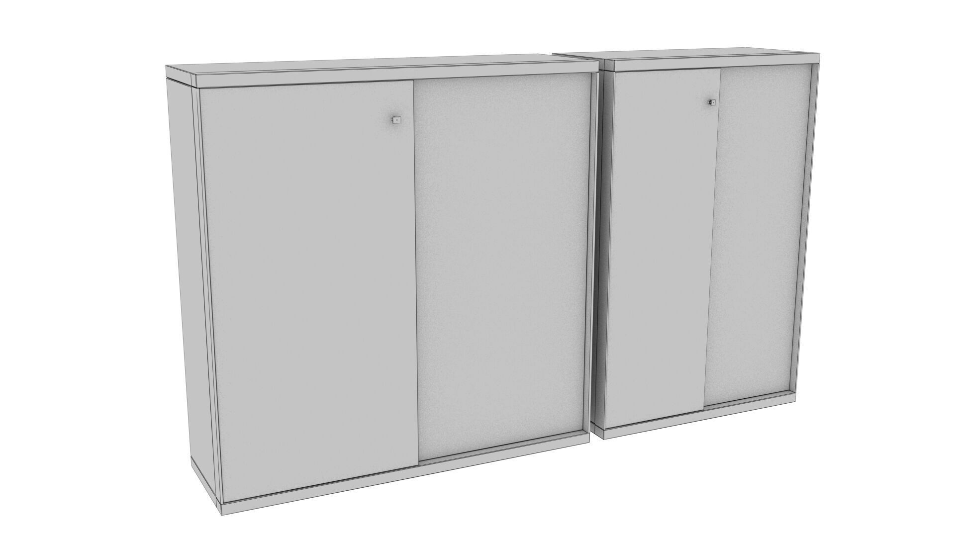 OFFICE STORAGE COMBO 03 3D model_7