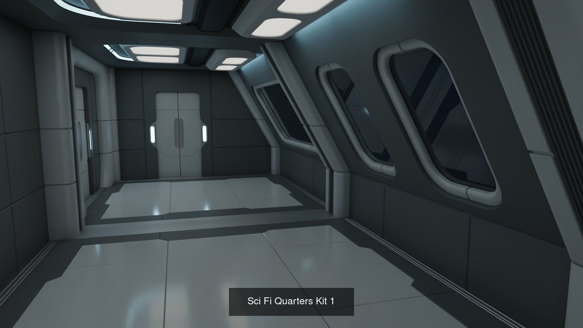 Sci Fi Interiors 1 3D Model Collection_2