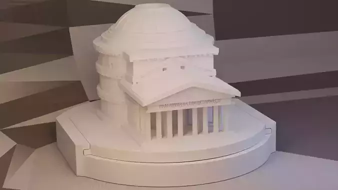 Roman Pantheon 3D print model