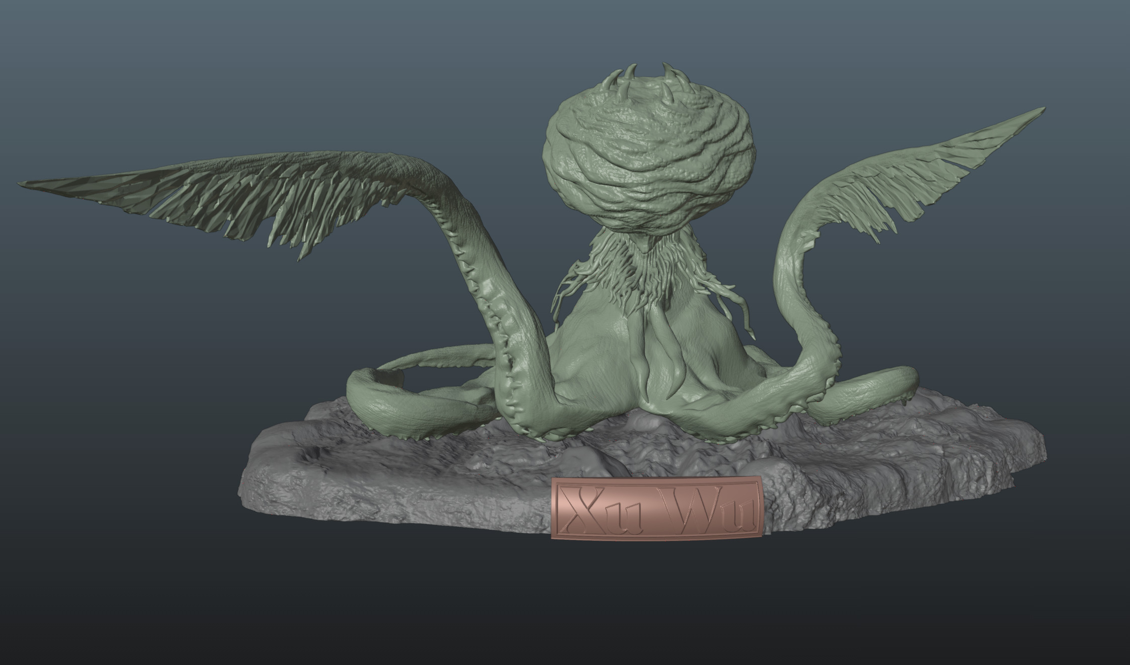 Monster Hunter Wilds Xu Wu 3D print model_3