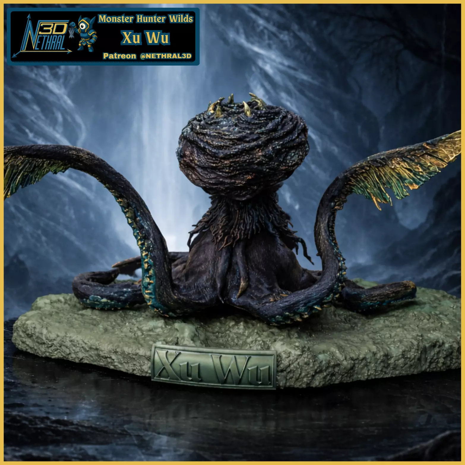 Monster Hunter Wilds Xu Wu 3D print model