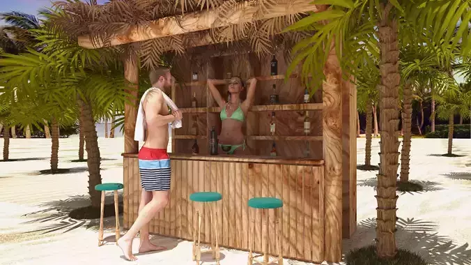 Beach Bar 2 - 4K