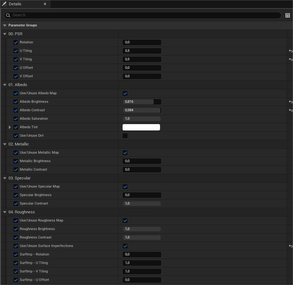 Game Ready PBR Stylized Patterned Materials Pack Texture_1