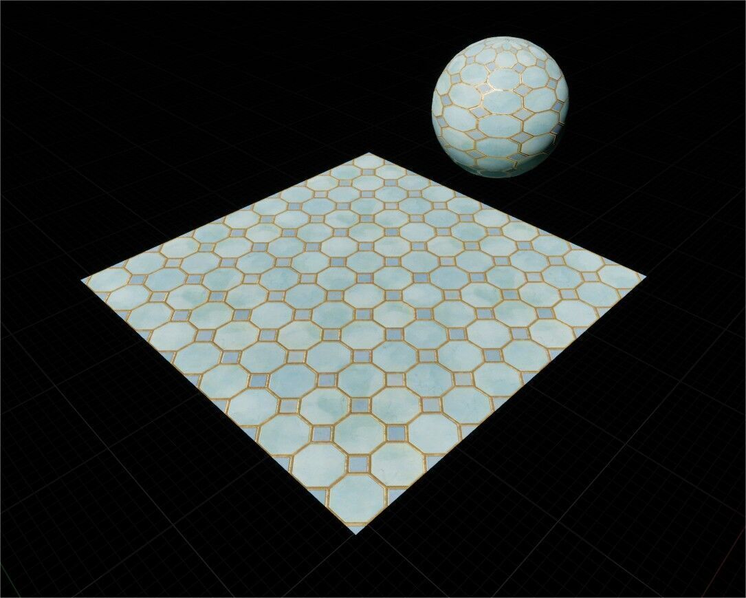 Game Ready PBR Stylized Patterned Materials Pack Texture_25