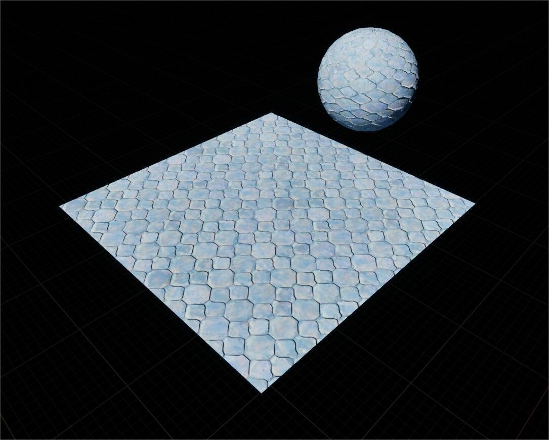 Game Ready PBR Stylized Patterned Materials Pack Texture_34
