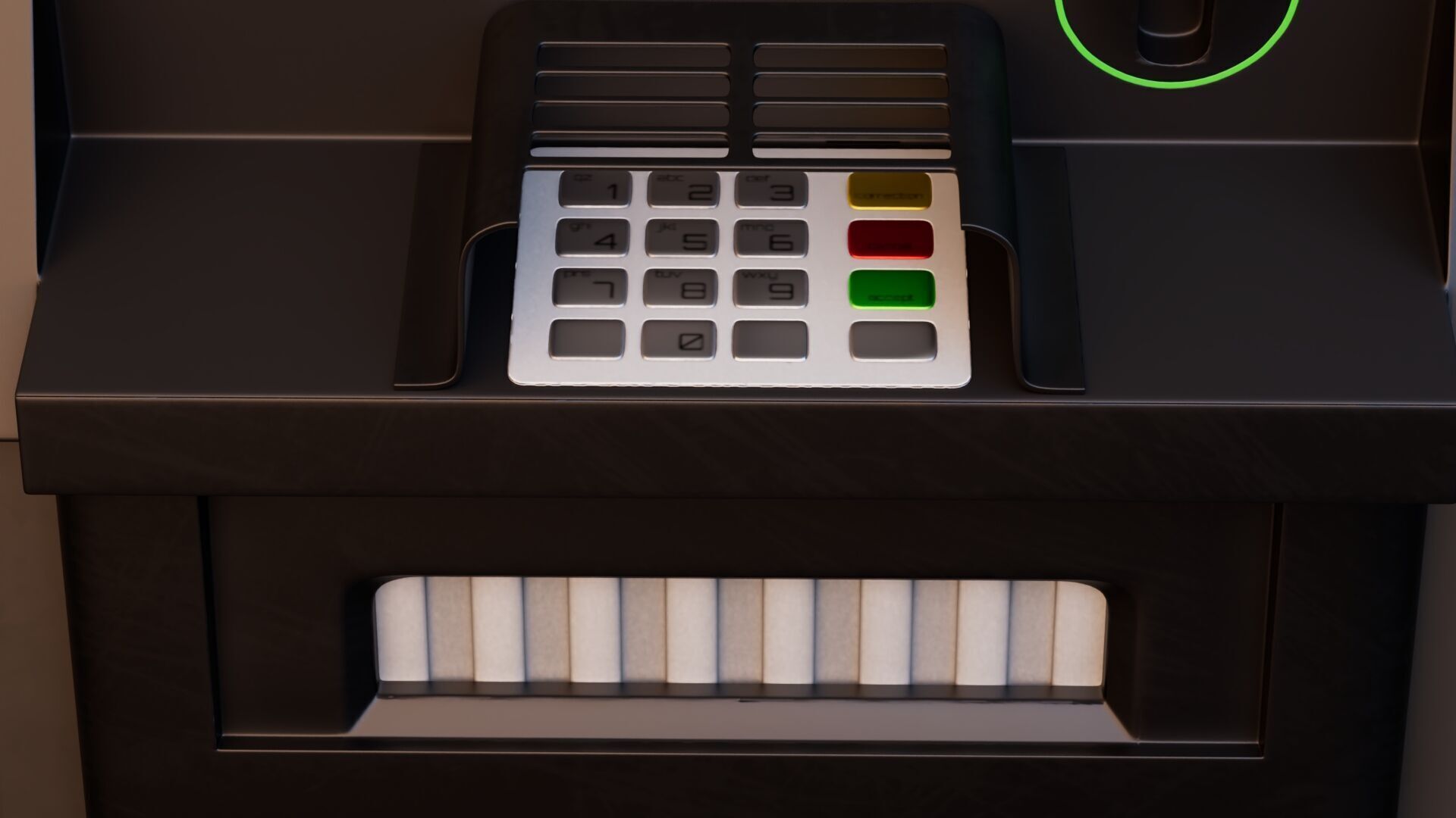 ATM Machine Low-poly 3D model_8