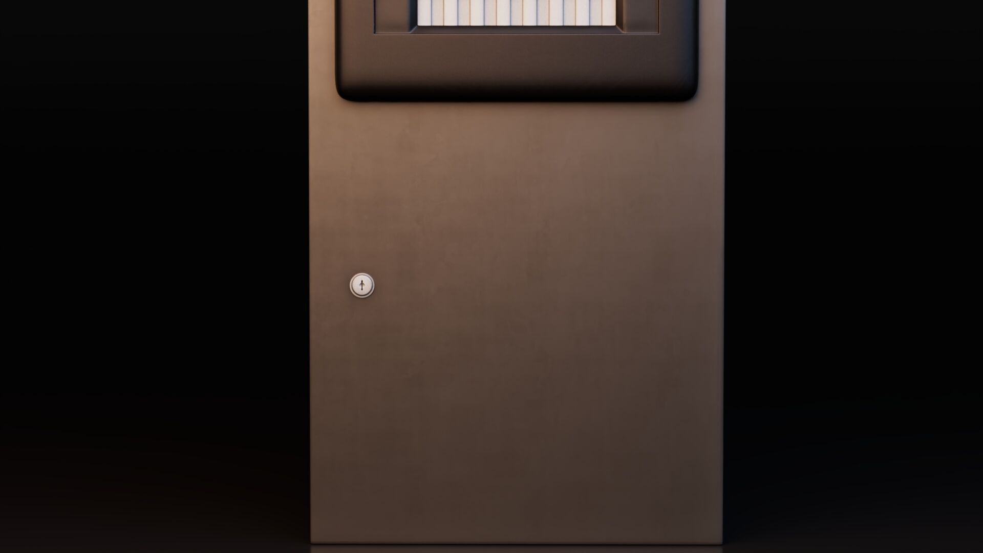 ATM Machine Low-poly 3D model_7