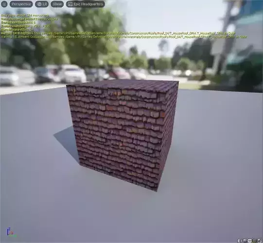 Game Ready PBR Stylized Roof Materials Pack