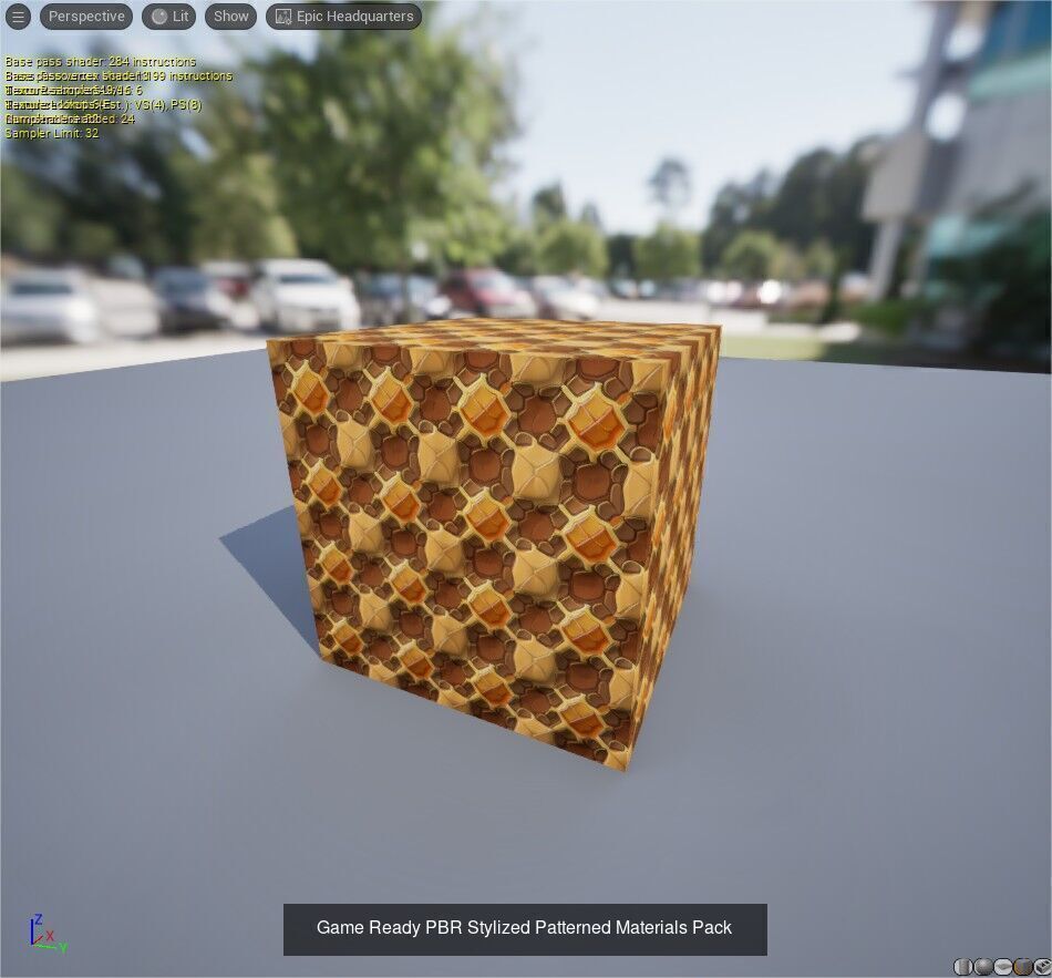 Game Ready Stylized PBR Buildings Materials Mega Pack Texture_2