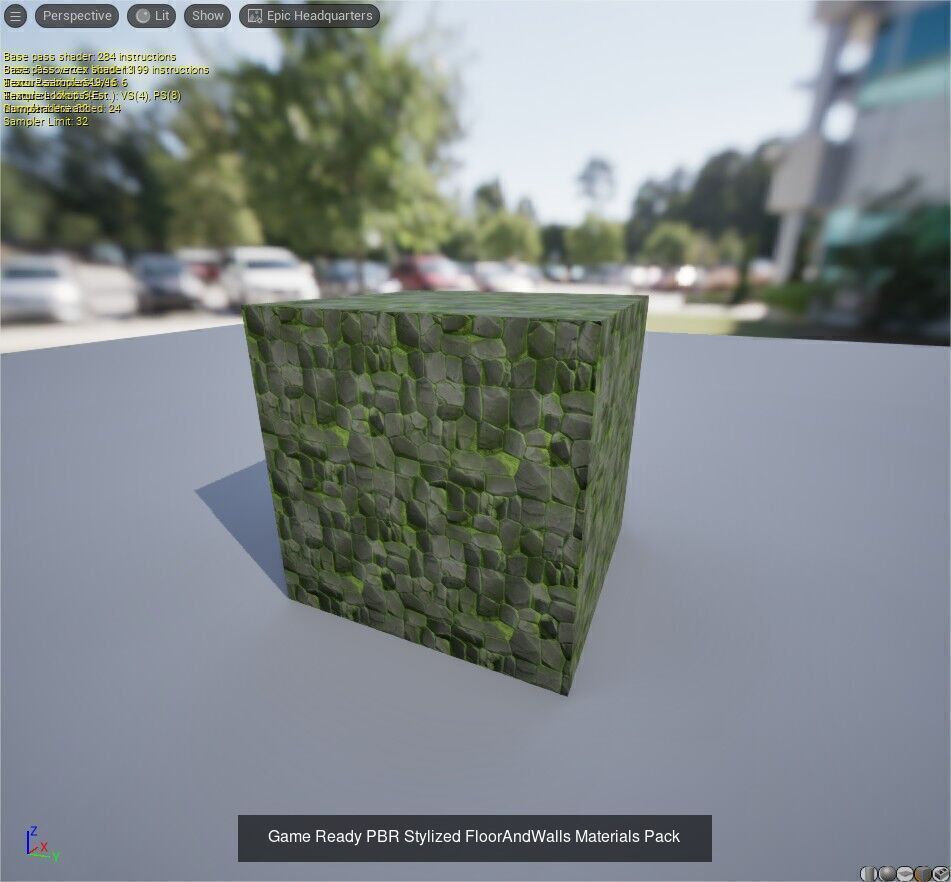 Game Ready Stylized PBR Buildings Materials Mega Pack Texture_3