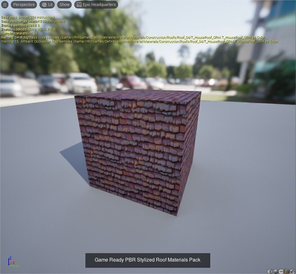 Game Ready Stylized PBR Buildings Materials Mega Pack Texture_4