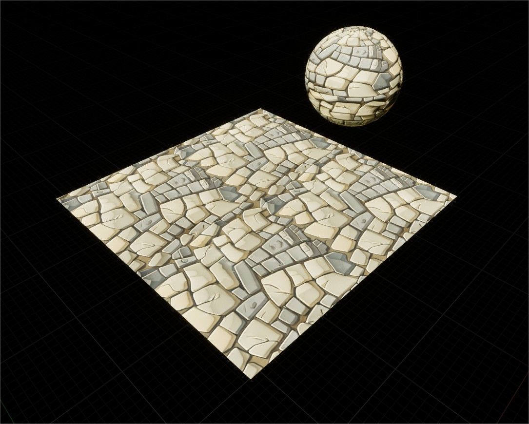 Game Ready Stylized PBR Buildings Materials Mega Pack Texture_20