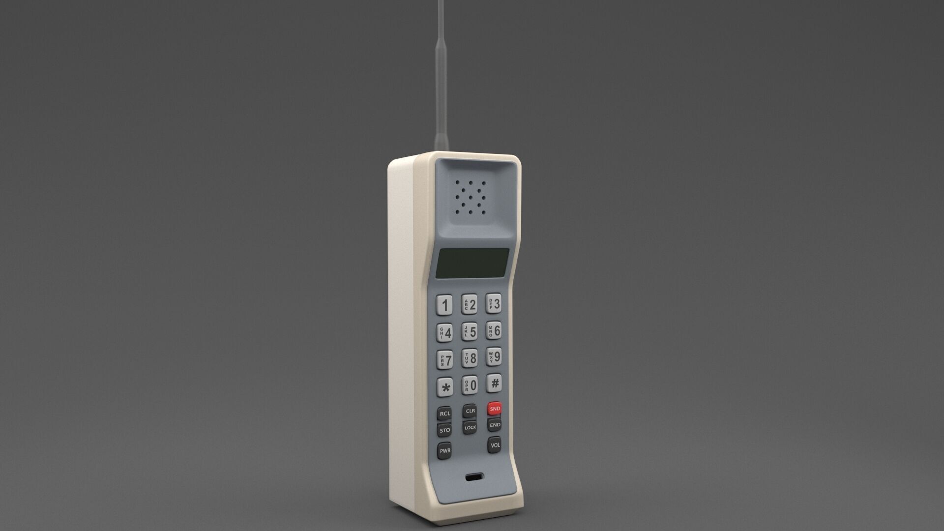 Old Cell Phone 3D model_1