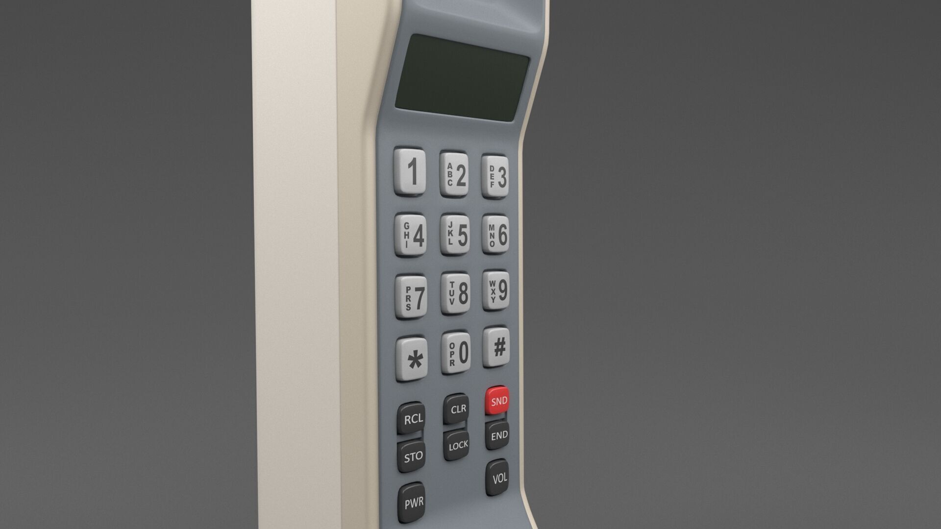  Old Cell Phone 3D model_4