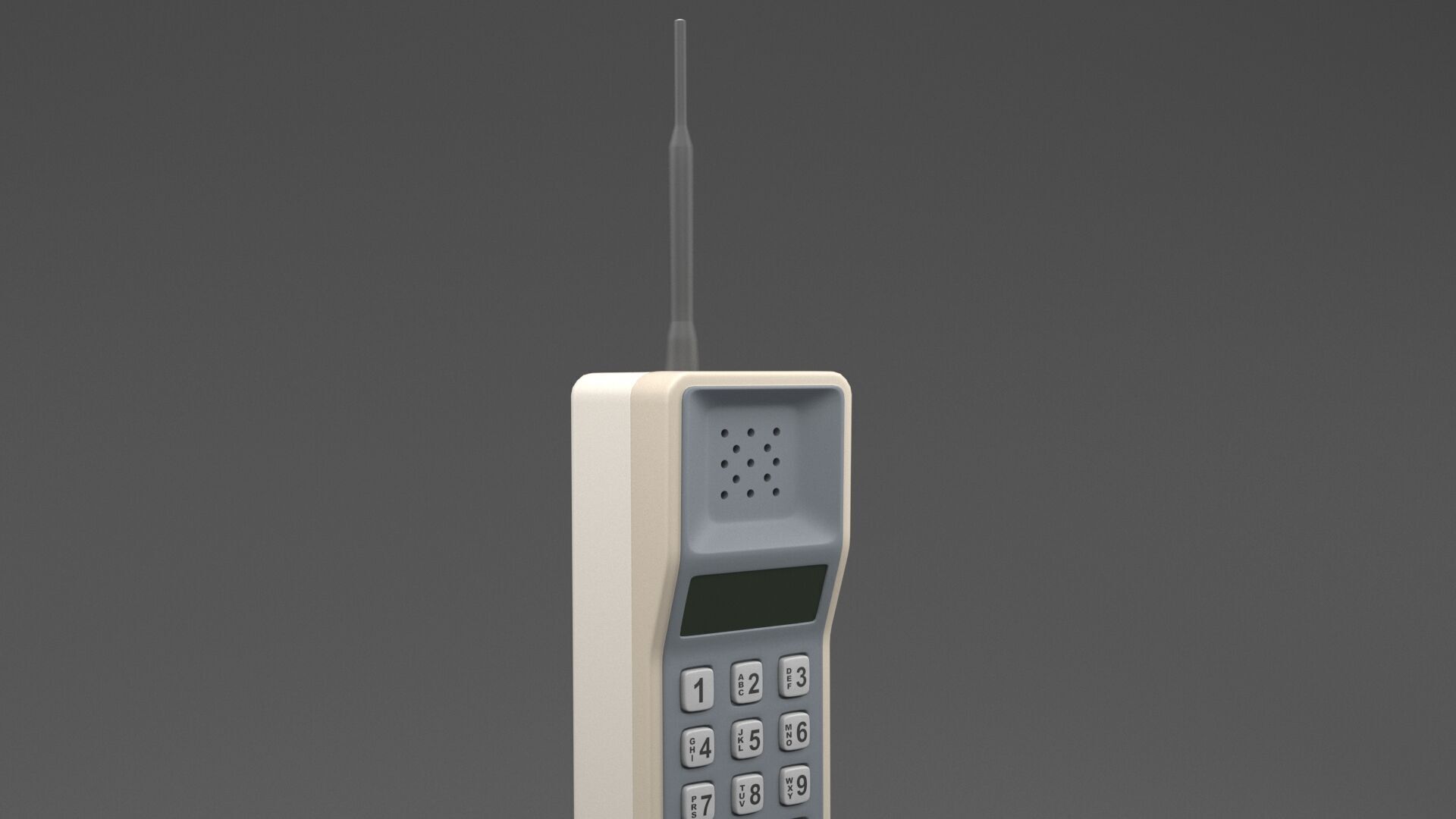  Old Cell Phone 3D model_5