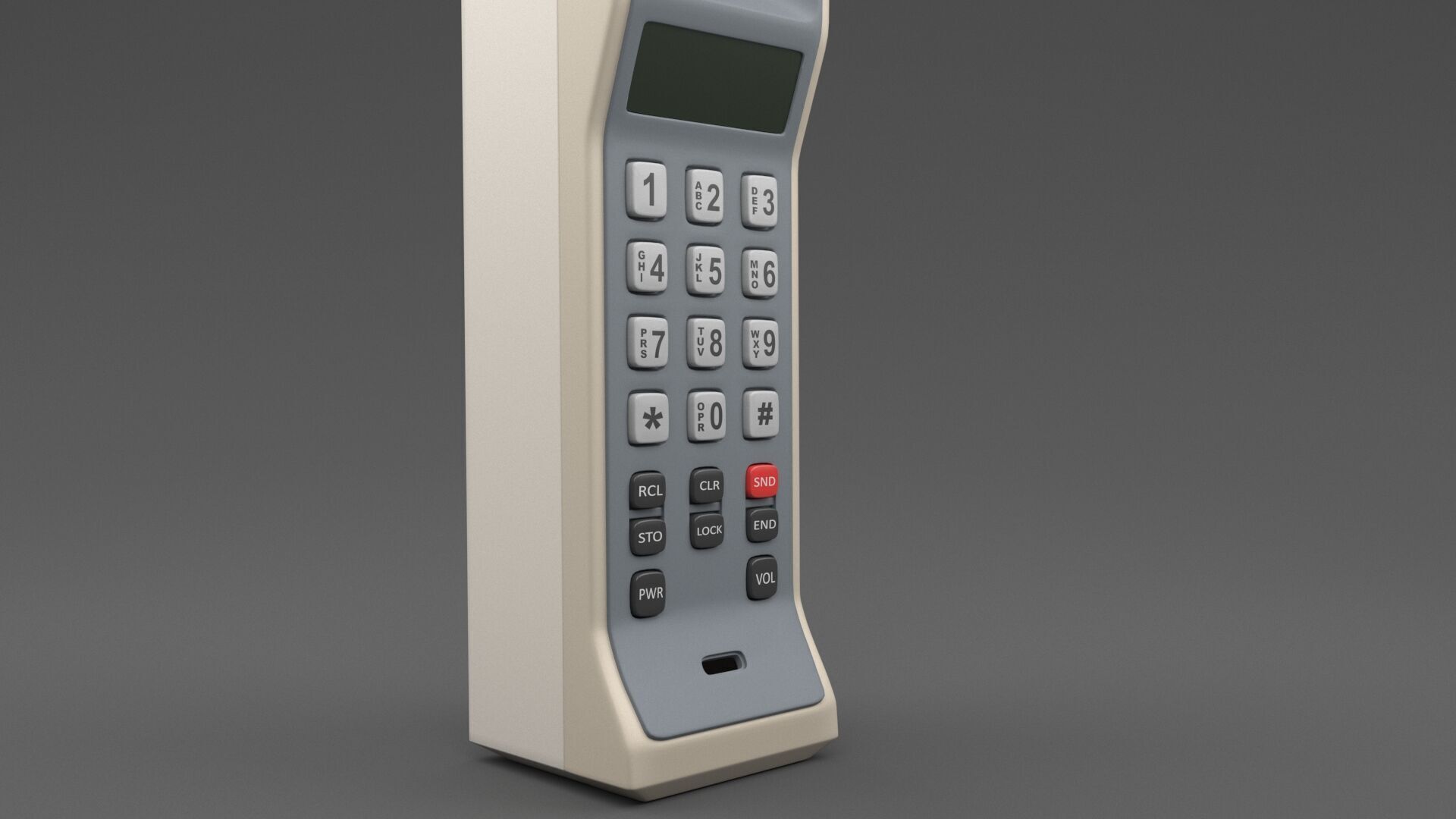  Old Cell Phone 3D model_7