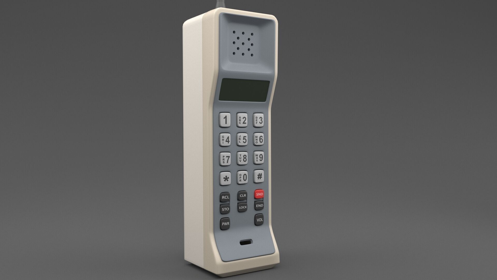  Old Cell Phone 3D model_2