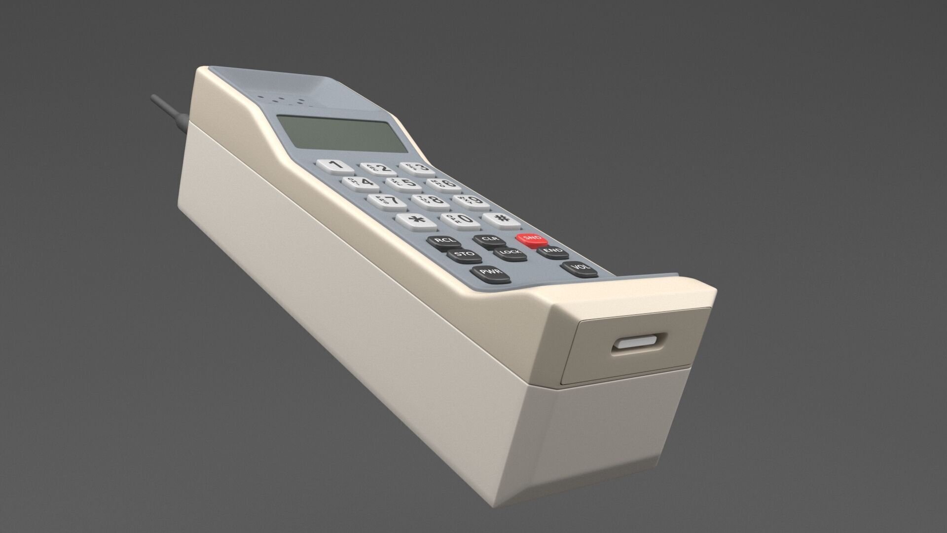  Old Cell Phone 3D model_6