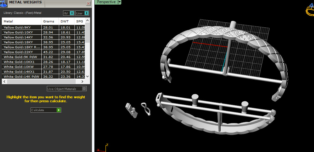 Bracelet size18 Model 7239 3D print model_7