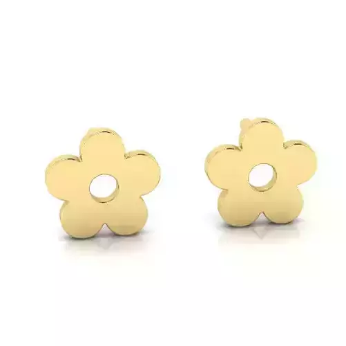 Earrings Flower Model 7235