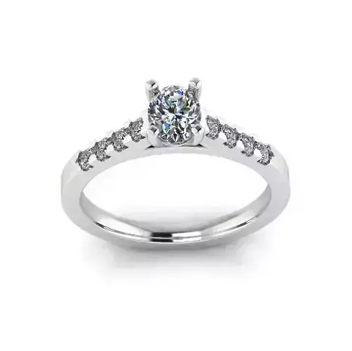 Solitaire ring Model 7234