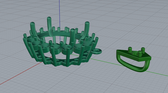 Pendant Model 7233 3D print model_3