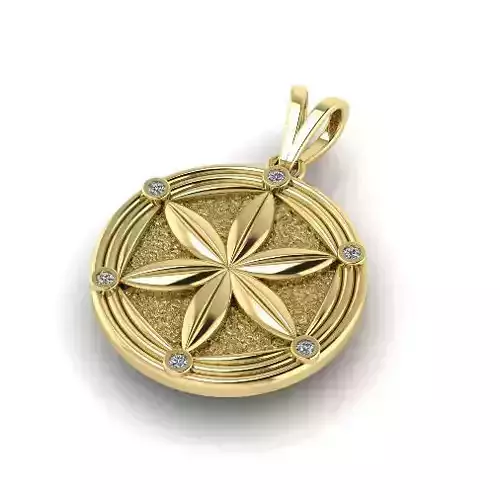 Flower pendant Model 7229