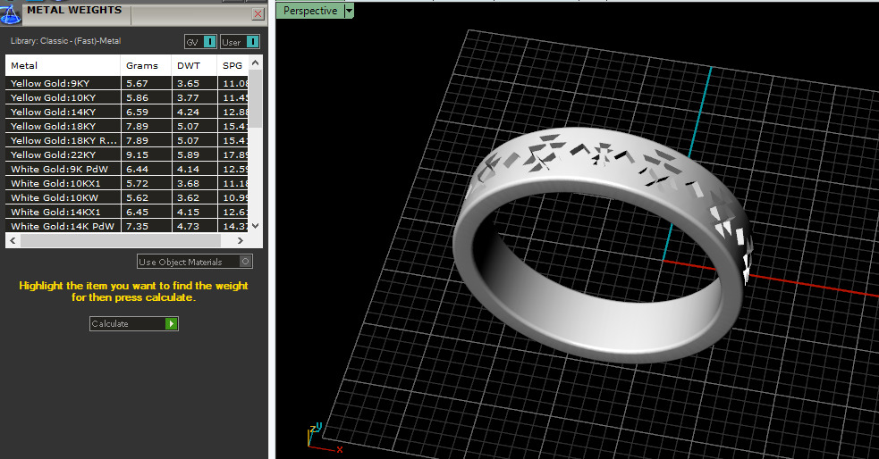 Ring Model 7205 3D print model_7
