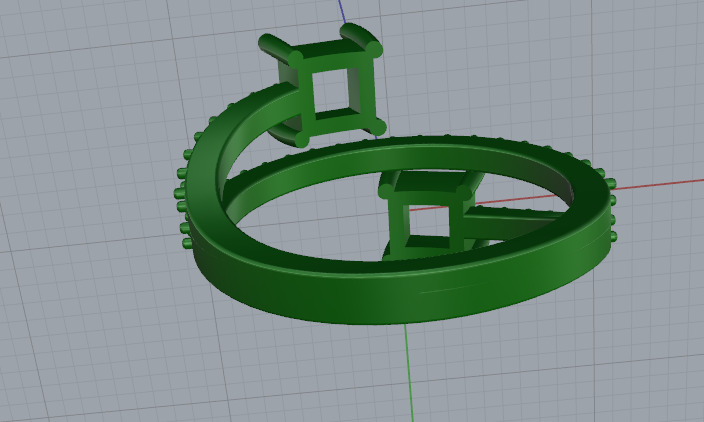 Ring Model 7197 3D print model_4