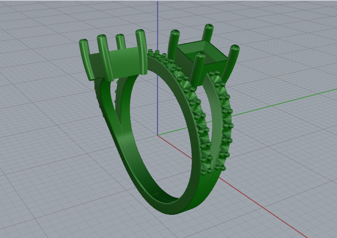 Ring Model 7197 3D print model_3