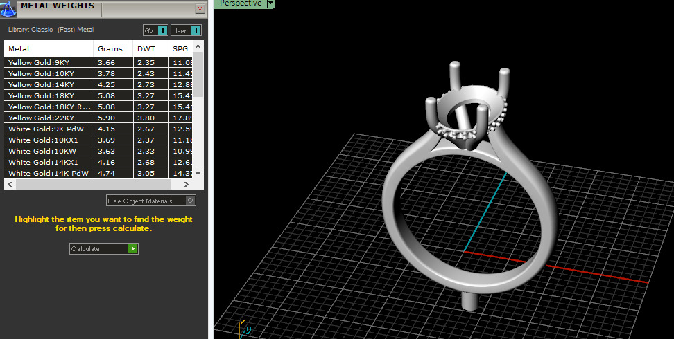 Solitaire ring Model 7195 3D print model_6