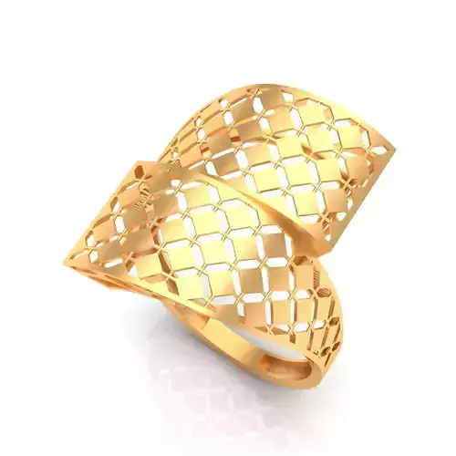 fusion women gold ring 
