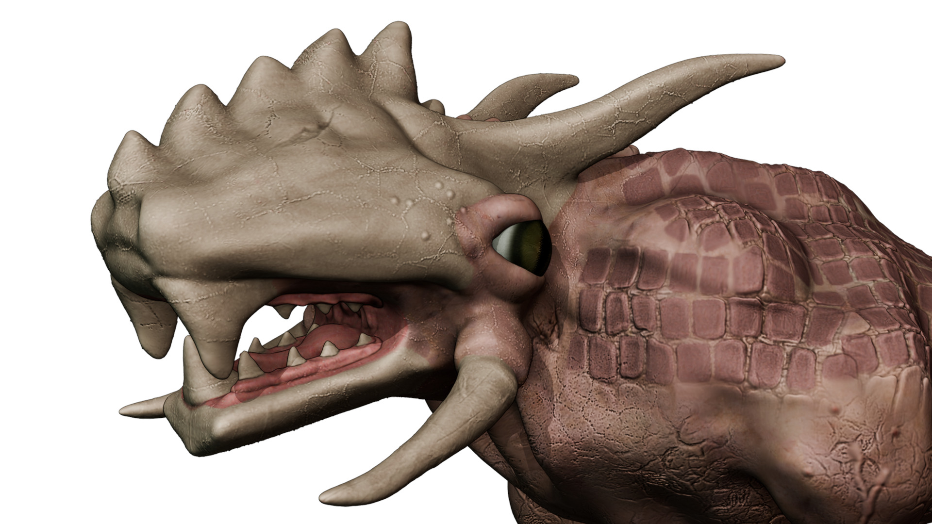 Legend creature Low-poly 3D model_41