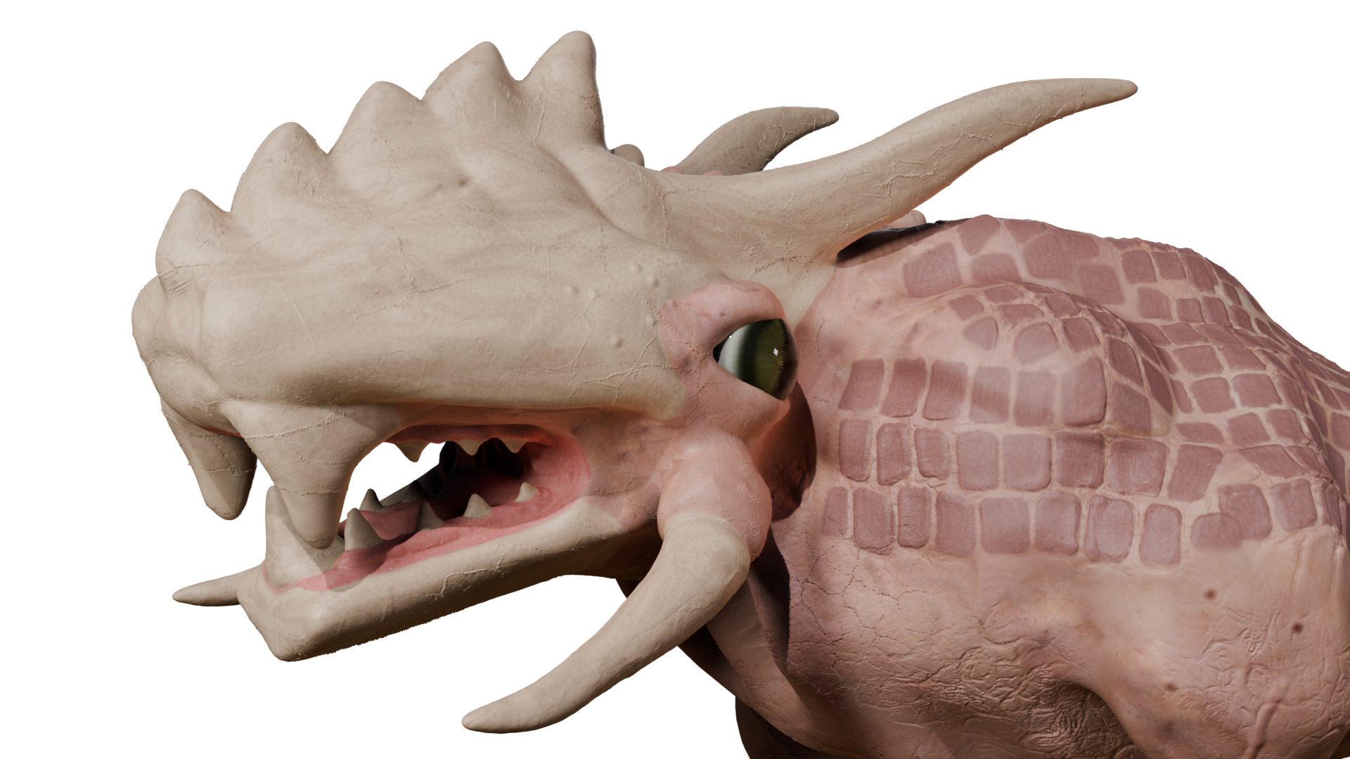 Legend creature Low-poly 3D model_40