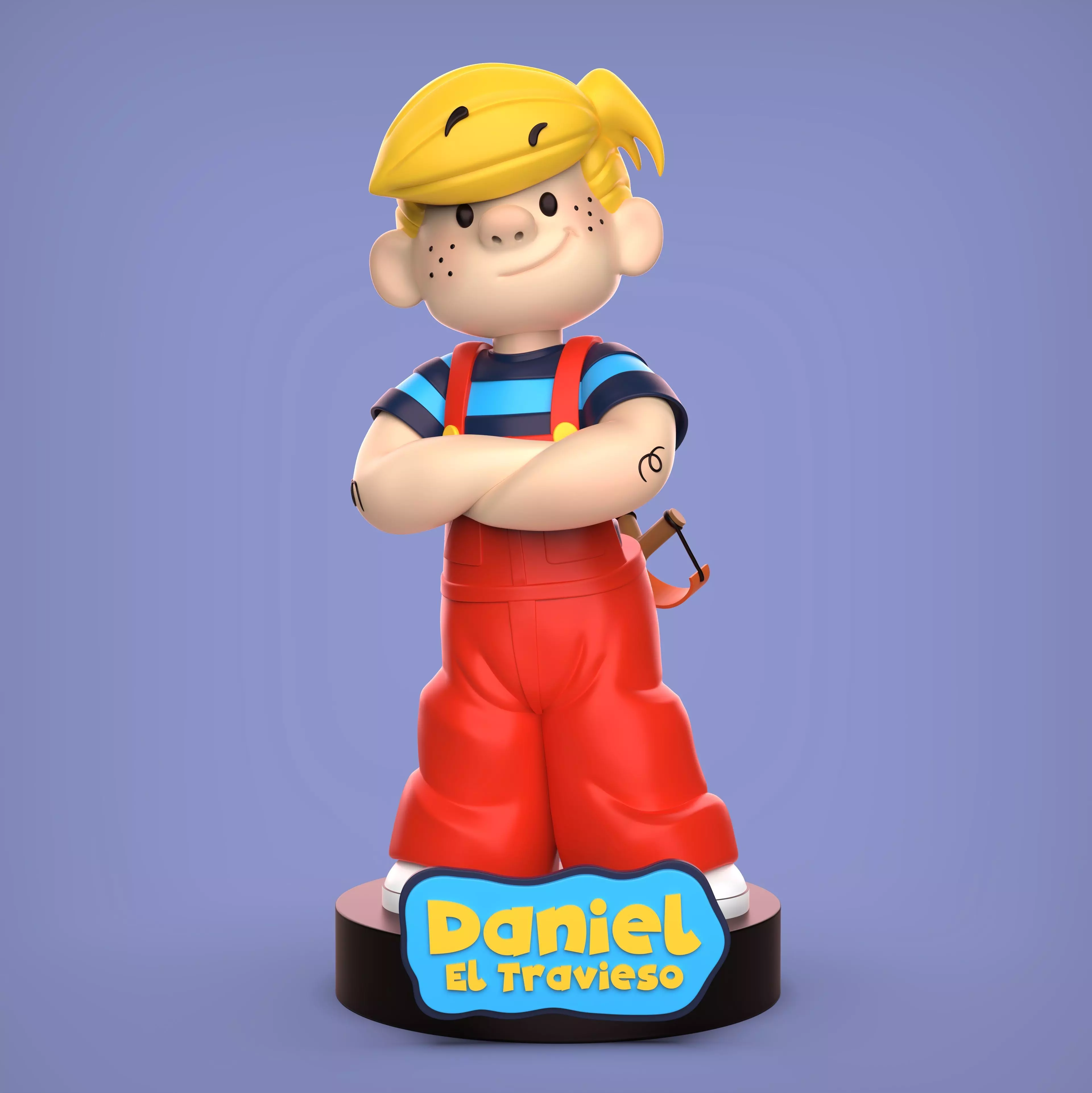 DENNIS THE MENACE 3D print model