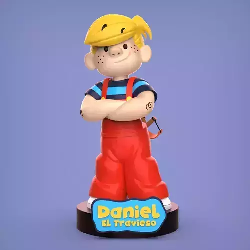 DENNIS THE MENACE 3D print model