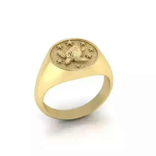 Turtle ring Model 7309