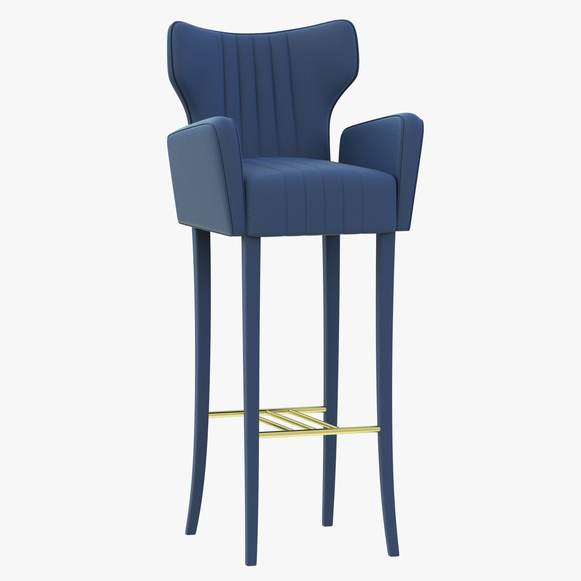 Brabbu Collection sofa with gold legs 3D model_23