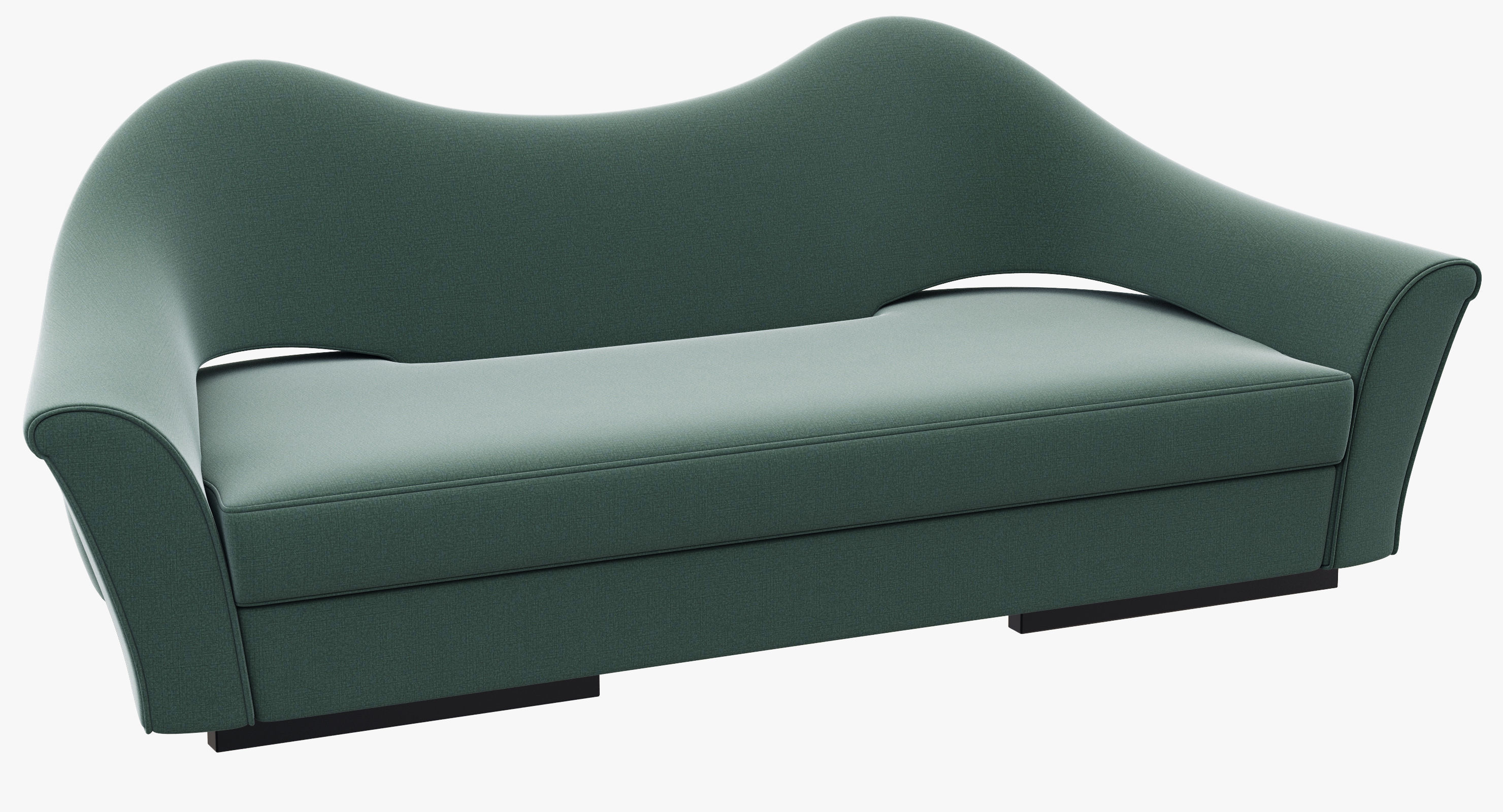 Brabbu Collection sofa with gold legs 3D model_85
