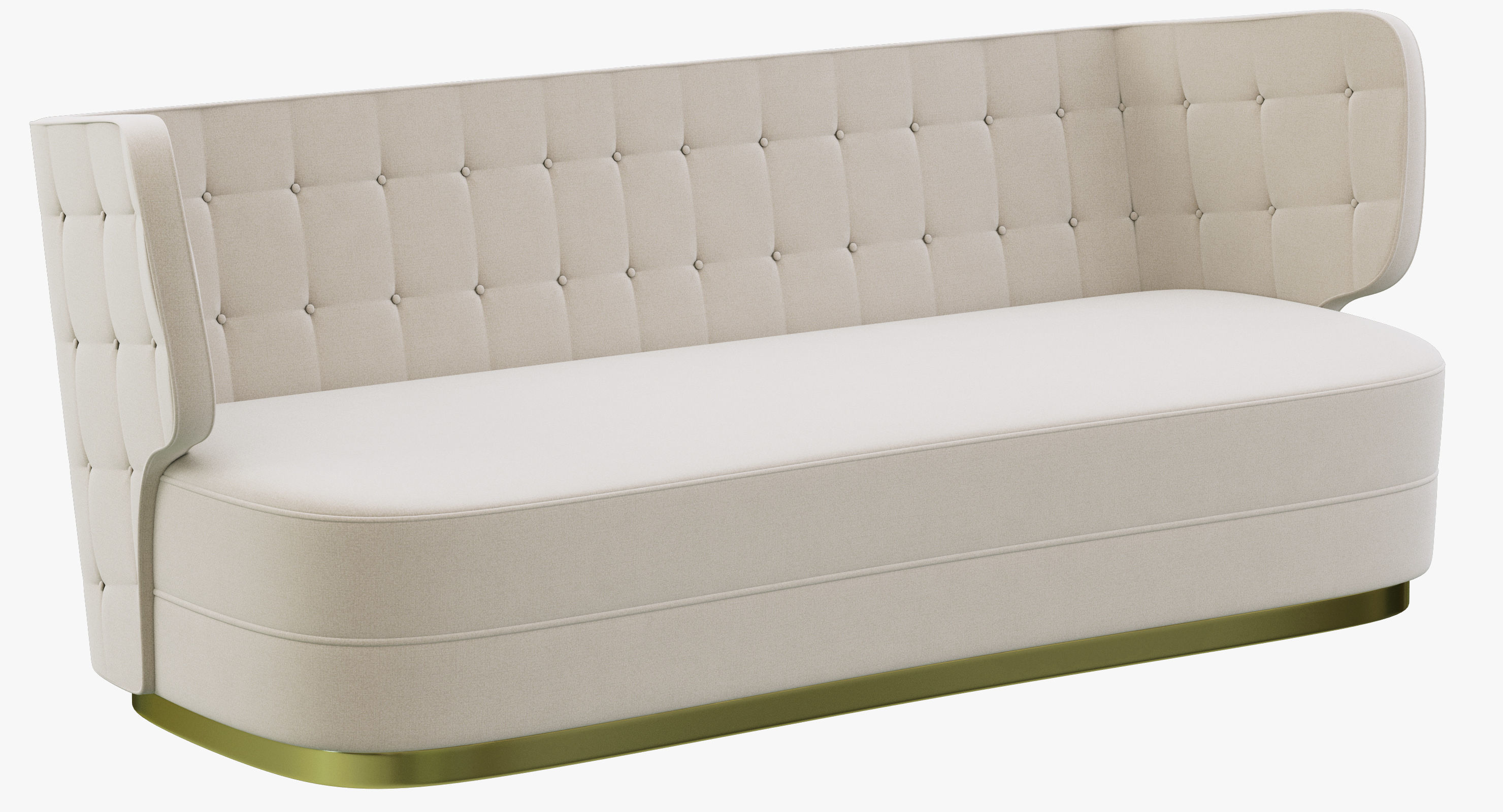 Brabbu Collection sofa with gold legs 3D model_35