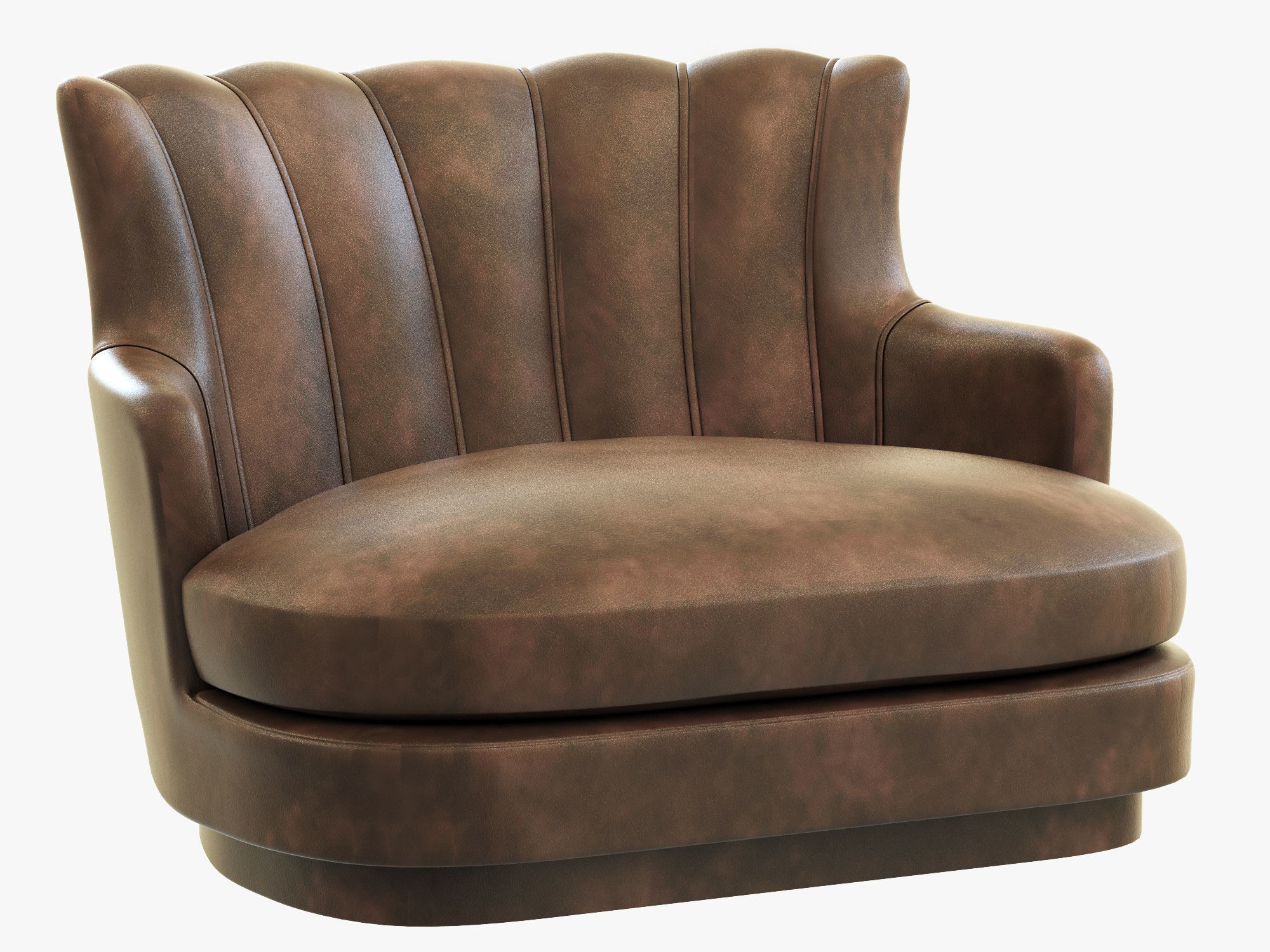 Brabbu Collection sofa with gold legs 3D model_81