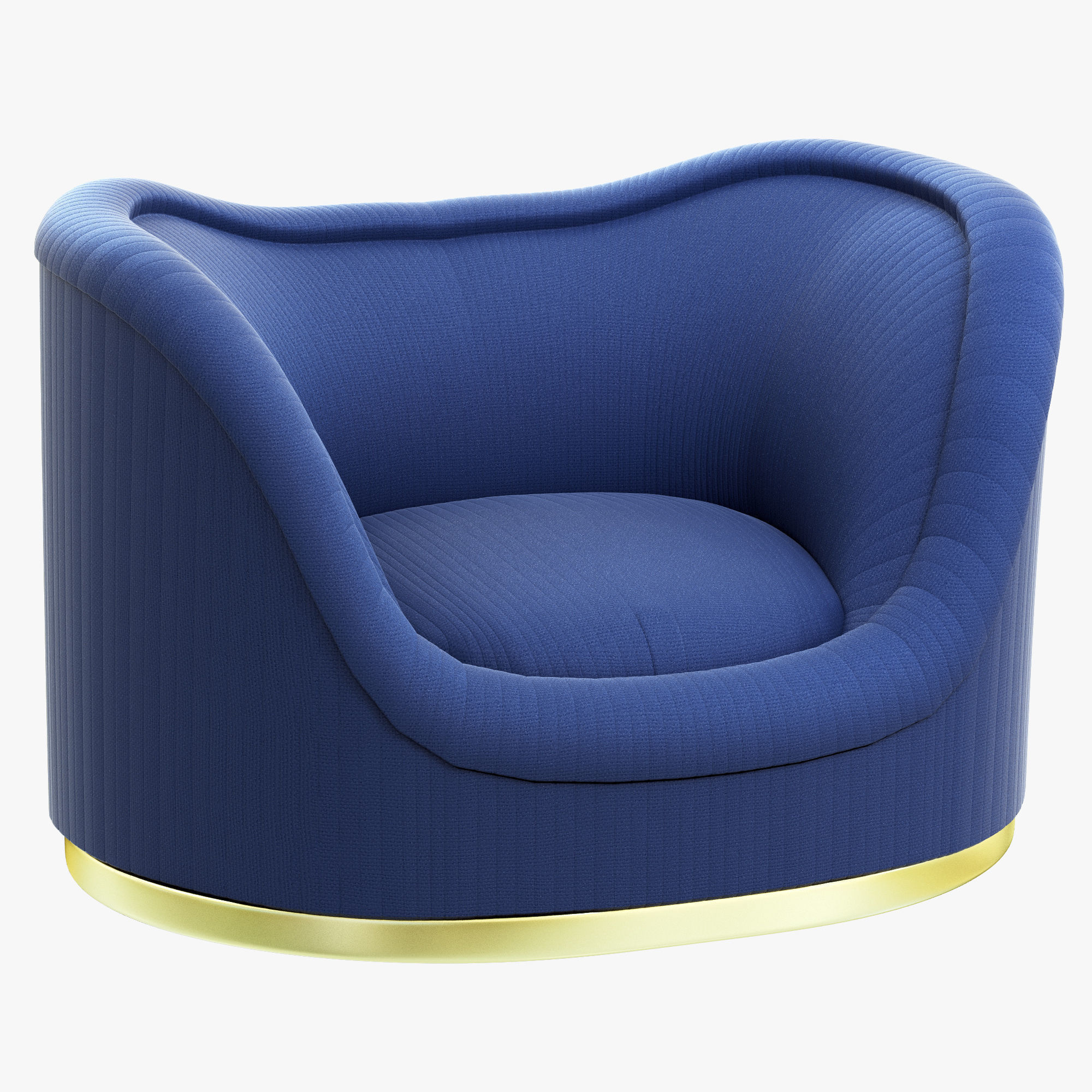 Brabbu Collection sofa with gold legs 3D model_19