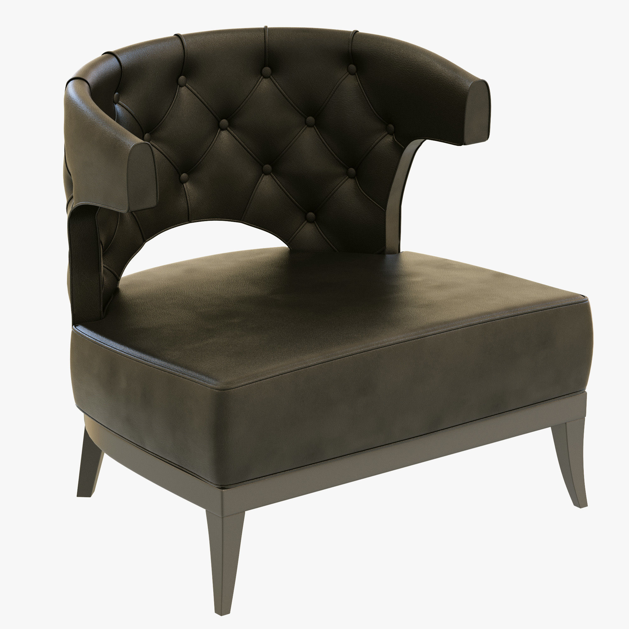 Brabbu Collection sofa with gold legs 3D model_49