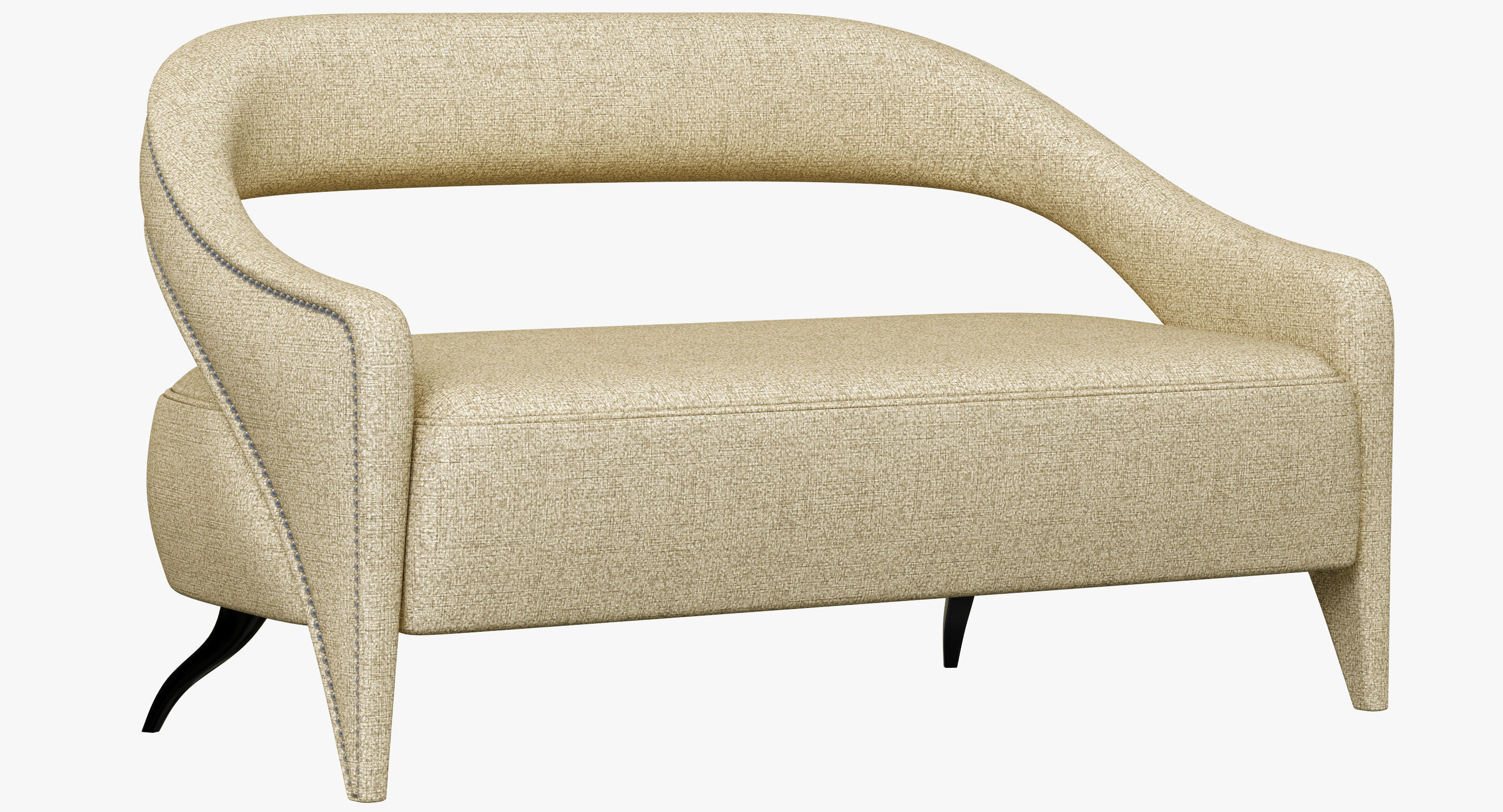 Brabbu Collection sofa with gold legs 3D model_115