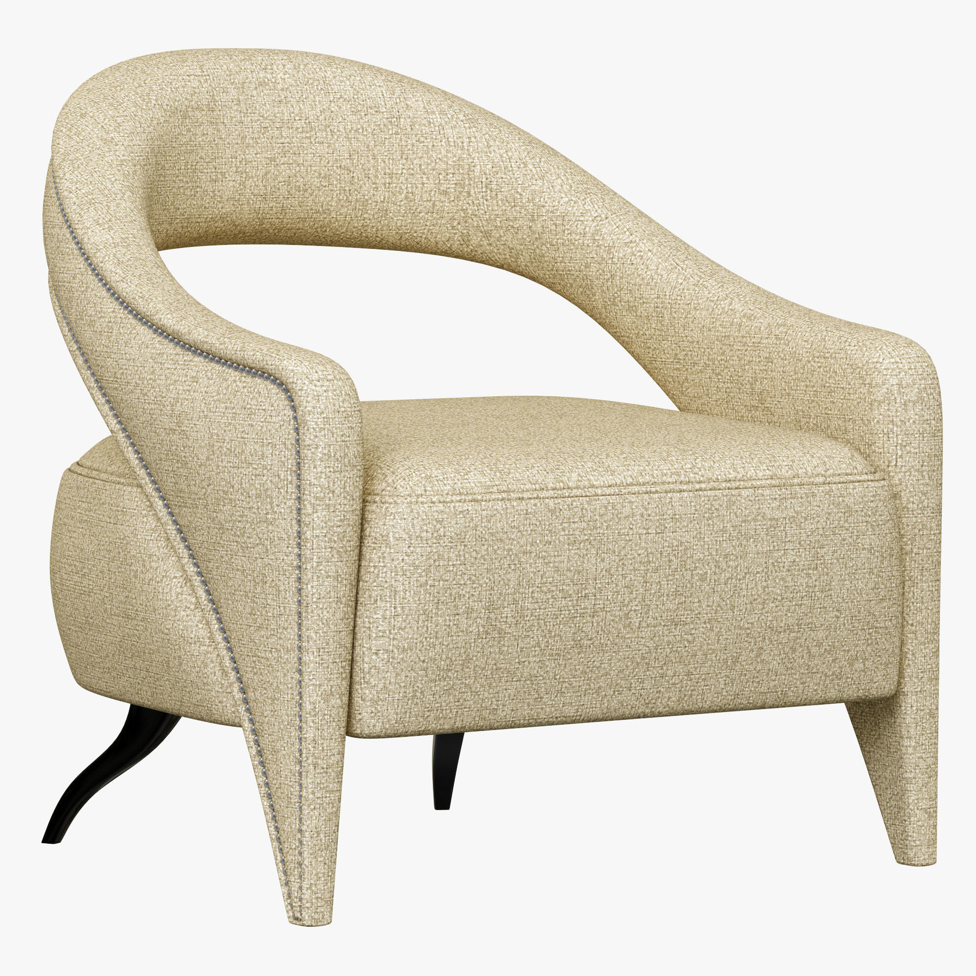 Brabbu Collection sofa with gold legs 3D model_105