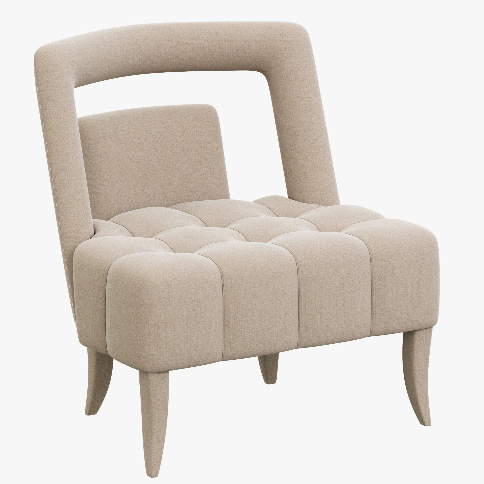 Brabbu Collection sofa with gold legs 3D model_65