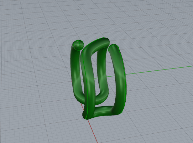 Ring Model 7297 3D print model_3
