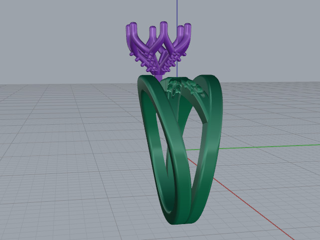 Ring Model 7292 3D print model_3