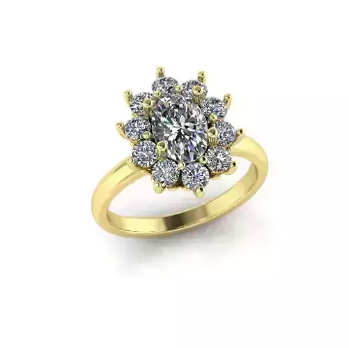 Womens ring Model 7290